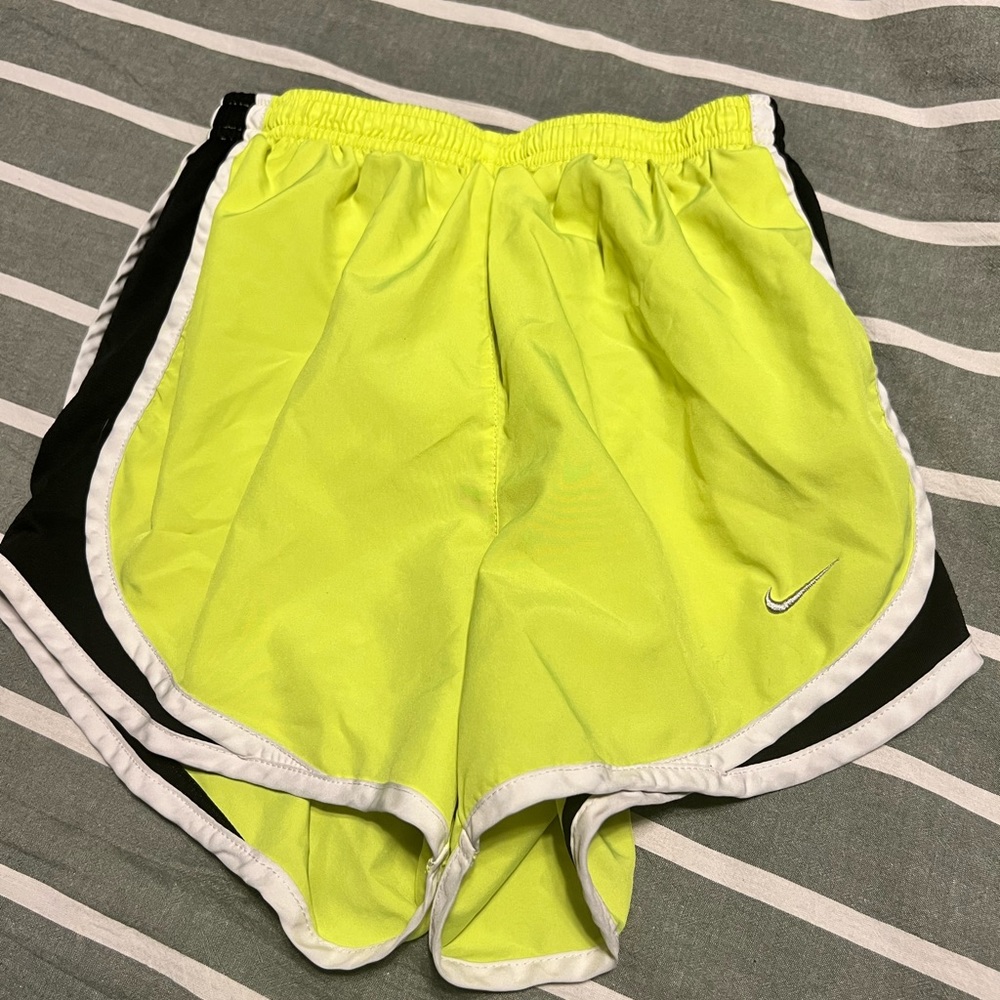 Nike Dri-Fit Shorts, Volt green